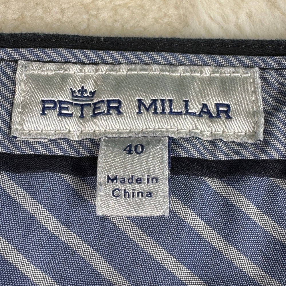 Peter Millar Size 40 Pants‎ Mens Black Casual Chinos Trousers - Picture 5 of 10